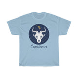 Capricorn Zodiac Unisex Heavy Cotton Tee