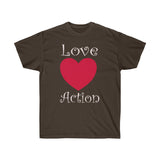 Love Action Design Unisex Ultra Cotton Tee