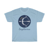 Sagittarius Zodiac Unisex Heavy Cotton Tee