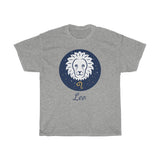 Libra Zodiac Unisex Heavy Cotton Tee