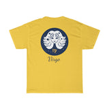 Virgo Zodiac Unisex Heavy Cotton Tee