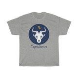 Capricorn Zodiac Unisex Heavy Cotton Tee