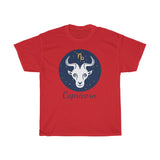 Capricorn Zodiac Unisex Heavy Cotton Tee