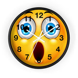 Surprised Emoji Wall clock