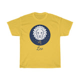 Libra Zodiac Unisex Heavy Cotton Tee