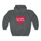 Love Action Unisex Heavy Blend™ Hooded Sweatshirt