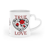 True Love Heart-Shaped Mug