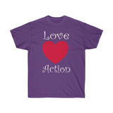 Love Action Design Unisex Ultra Cotton Tee