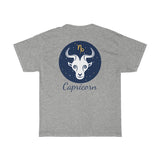 Capricorn Zodiac Unisex Heavy Cotton Tee