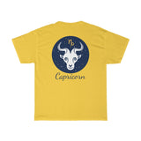 Capricorn Zodiac Unisex Heavy Cotton Tee