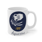 Aquarius Zodiac Ceramic Mug (EU) 11 oz and 15 oz options