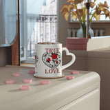 True Love Heart-Shaped Mug