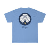 Virgo Zodiac Unisex Heavy Cotton Tee