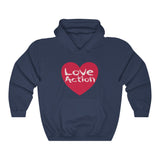 Love Action Unisex Heavy Blend™ Hooded Sweatshirt