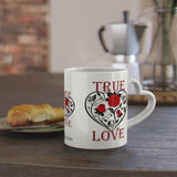 True Love Heart-Shaped Mug